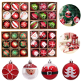 thumbnail image 2 of 9Pcs/box 6cm Christmas Ball Ornaments Xmas Tree Hanging Pendant Christmas Decorations for Home 2023 Navidad Natal New Year Gift, 2 of 5