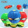 thumbnail image 1 of UFO Flat Throw Disc Helicopter Ball with LED Light Magic Ball Toy Kid Outdoor Garden Beach Game Children's Sports Balls heqiyong LED, 1 of 2