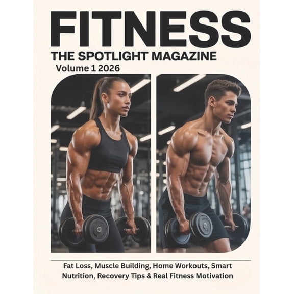 FITNESS THE SPOTLIGHT MAGAZINE Volume 1 2026: Fat Loss, Muscle Building, Home Workouts, Smart Nutrition, Recovery Tips &, (Paperback)