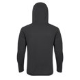 thumbnail image 5 of RUTAYY Men's Hoodie Long Sleeve Integrated Neck Gaiter Solid Color Pullover Sweatshirt Grey, 5 of 5
