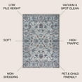 thumbnail image 2 of JONATHAN Y MODERN PERSIAN 5' Square Area Rug, Vintage - Light Gray/Red, MDP107A-5SQ, 2 of 8