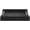 Black, variant on MODE HOME Set of 2 Woven Leather Ottoman Trays - Rectangular Decorative Trays with Gold Handles - Luxury Coffee Table & Serving Trays for Home Decor (Gold)