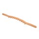 thumbnail image 5 of Rodillo de masaje, palo raspador de madera, palo raspador ondulado, rodillo raspador de madera, materiales de la mejor calidad, 5 of 14