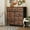 Rustic Brown, variant on Gianna 9 Drawers Dresser, Fabric Drawer Cabinet for Home Office, Black