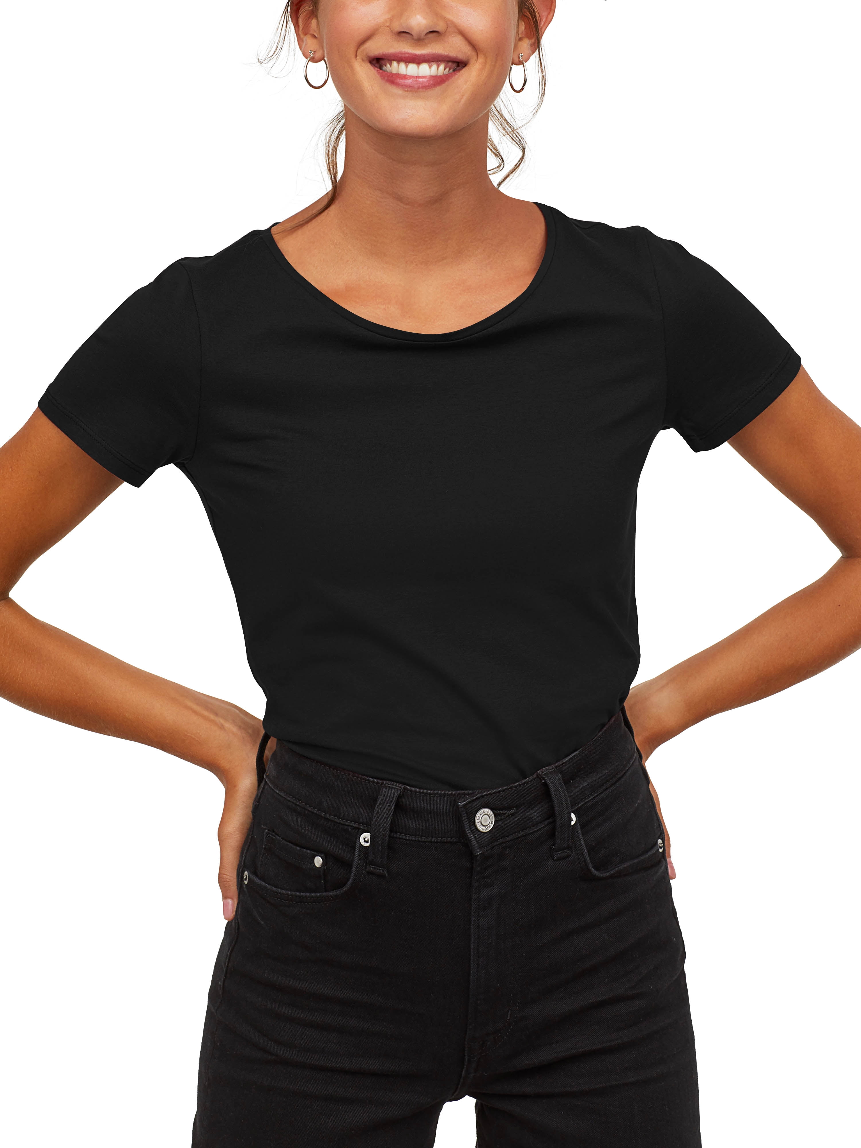 round bottom shirts women's