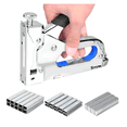 thumbnail image 1 of Kit Engrapadora  Bloosom Tipo Pistola Para Tapiceria Con 3000 Grapas Plateado, 1 of 3