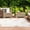 White, variant on Luxe Weavers Floral Tropical Palm Leaf Green 5x7 Outdoor Area Rug, Botanical Carpet