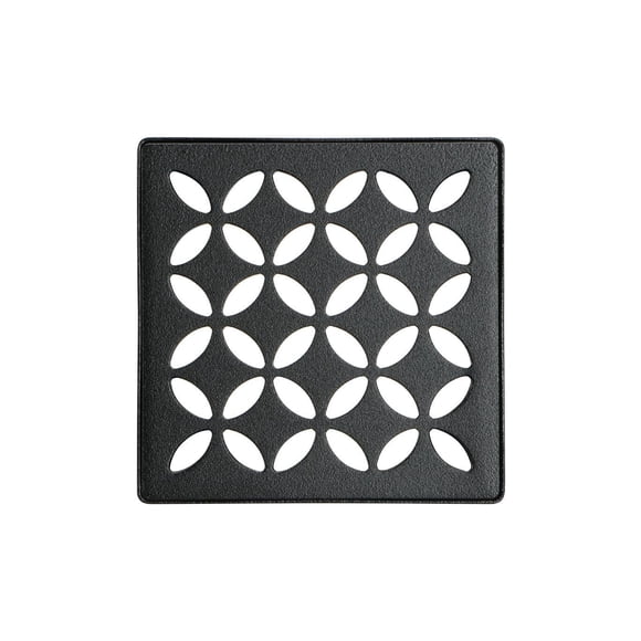Desagüe de ducha Schluter Kerdi-Drain Floral de acero inoxidable