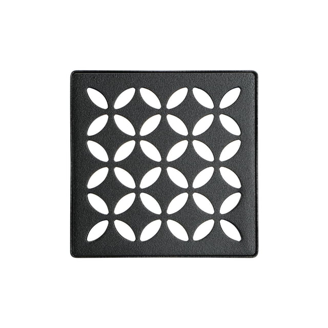 Desagüe de ducha Schluter Kerdi-Drain Floral de acero inoxidable