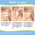 thumbnail image 5 of 60 Baby Ear Stickers Disposable Soft Breathable Ear Patch Kids Disposable Ear Tape For Baby Swimming Bathing, 5 of 5