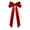 Red, variant on YIKA Velvet Bows For Christmas Tree Decorations Wreath Garland Velvet Bows With Twists Ties Blue