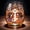H, variant on HAJA GP Halloween Ghost Pumpkin Print Stemless Wine Glass Cute Clear Glass Tumbler Cup for Party Decor (Style D)