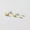 Gold, variant on MATROOY Sterling Silver 925 Bone Shaped DIY Spacer Tube Beads A2913-Silver-C - 4 x 6.5 mm, 5 pcs
