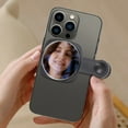 thumbnail image 4 of Universal Dustproof Cloth Smartphone With Storage Bag Back Rear Phone Camera Mirror Reflection Clip Kit Phone Reflection Clip Selfie Reflector Mirrors WHITE, 4 of 8