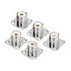 thumbnail image 4 of Adaptador de montaje en panel de latón de 4 orificios, copa de soldadura con brida, conector Coaxial RF SL16‑KFD‑3, 5 uds., 4 of 14