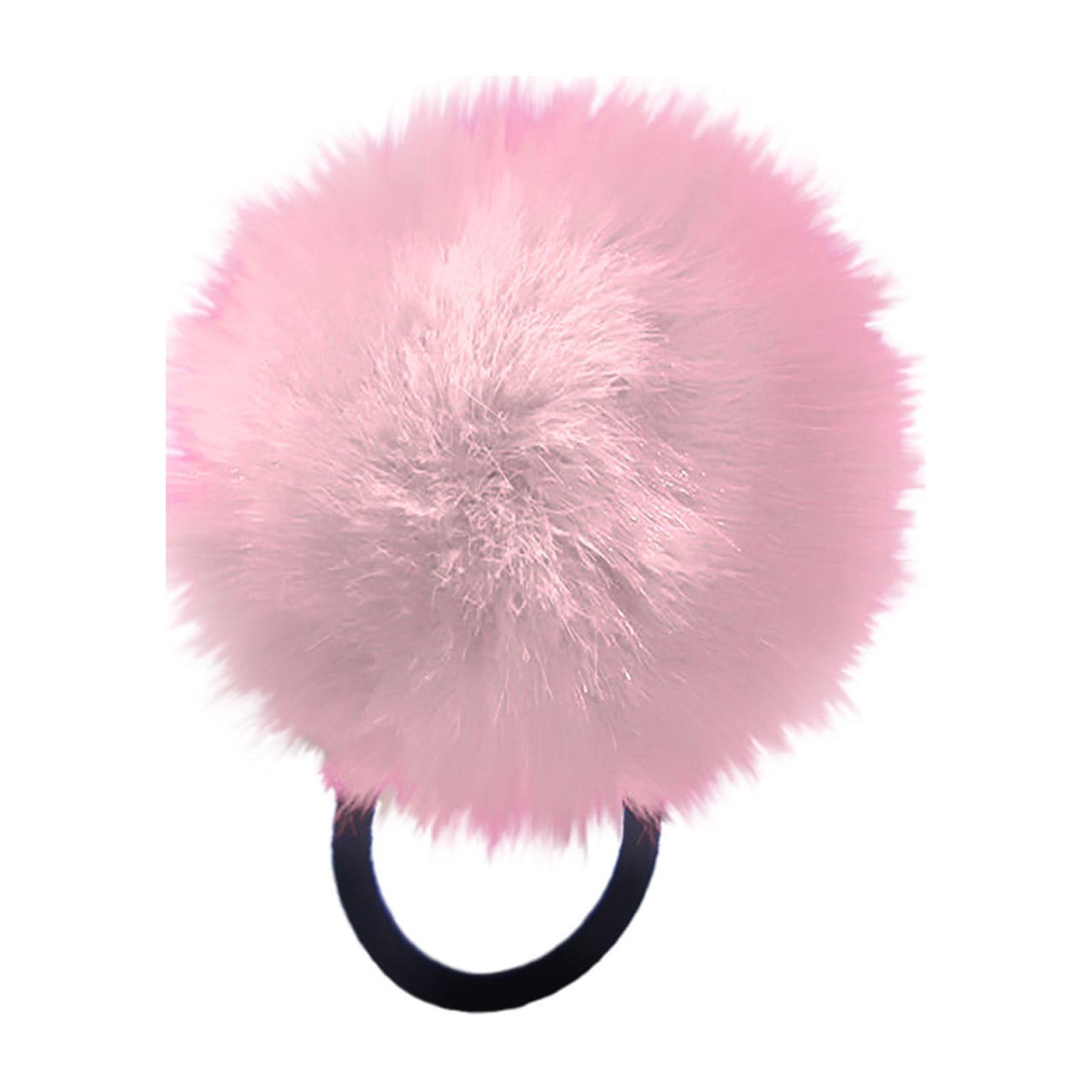 Pgeraug gifts for women PomPom Hair Ties Elastic Hair Ties Hair