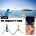 thumbnail image 4 of QHUDLV 10x Anti Winding Sea Fishing Wire Bottom Tackle Rigs Anti-winding Lot H6, 4 of 9