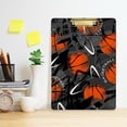 thumbnail image 6 of FMSHPON Basketball Clipboard Hardboard Wood Nursing Clip Board and Pull for Standard A4 Letter 13x9 inches, 6 of 8