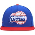thumbnail image 2 of Men's Mitchell & Ness  Royal/Red LA Clippers Hardwood Classics Essentials 2.0 Snapback Hat, 2 of 5