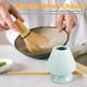 thumbnail image 4 of Juego de Batidor Matcha Juego de Té Matcha de Bambú Batidor Matcha de 100 Puntas (Chasen), Cuchara Tradicional, Soporte para Batidor Matcha, 4 of 5