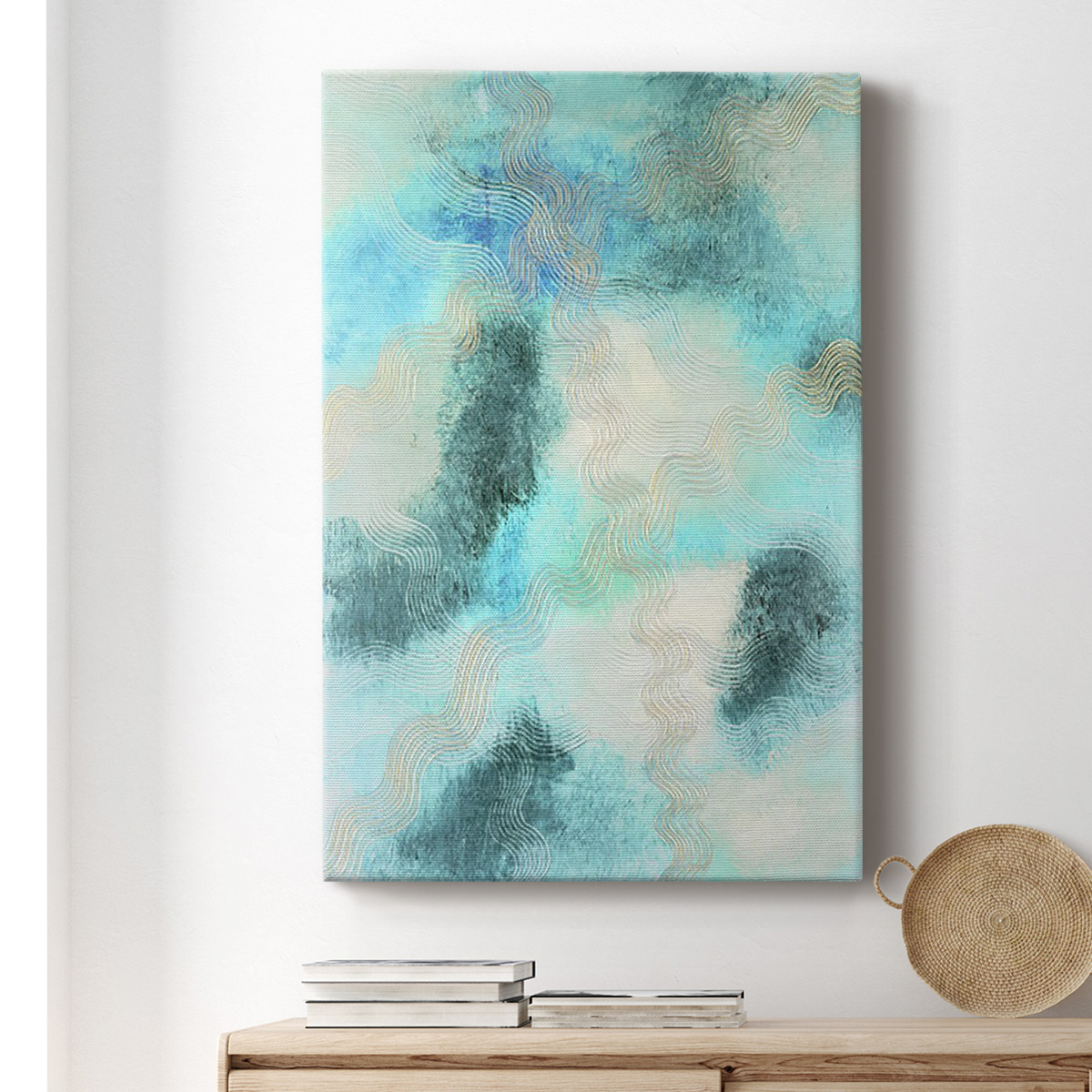 Blue Shift II Premium Gallery Wrapped Canvas - Ready to Hang