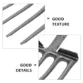 thumbnail image 3 of PENIKOKO Small Rake Steel Fork Head Soil Aerator 1Pcs Ideal For Farmers Gardening, 3 of 7