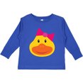 thumbnail image 3 of Inktastic Duck Girls Girls Long Sleeve Toddler T-Shirt, 3 of 5