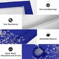 thumbnail image 6 of Blue Botanical Outdoor Rug for Patio/Deck/Porch, Non-Slip Large Area Rug 5 x 7 Ft, Farmhouse Spring Summer Flower Indoor Outdoor Rugs Washable Area Rugs, Reversible Camping Rug Carpet Runner, 6 of 8