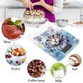 thumbnail image 4 of Cat Head Food Scale Digital Kitchen Scale Waterproof Tempered Glass Tare Function 11 lb for Baking Cooking Meal Prep, 4 of 7