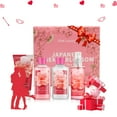 thumbnail image 4 of Vital Luxury Bath&Body Kit,4 Pcs Japanese Cherry Blossom Scents,with Body Lotion,Shower Gel,Hand Cream,and Fragrance Mist,Bath Gifts for Unisex, 4 of 9