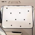 thumbnail image 3 of PFDDRW Car Side Window Cotton Curtain For Baby 1 pack Triple Suction Car Cup Sun, 3 of 8