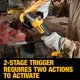 thumbnail image 5 of Amoladora angular DEWALT DCG413R2 20 V MÁX. 11,4 cm con freno, 5 of 9