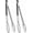 2pack: 12inch, variant on BIBEARBIBEAR Stainless Steel Kitchen Tongs, Set of 2-9" and 12", Locking Metal Food Tongs for Cooking, Serving, BBQ, Grill Non-Slip Grip