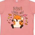 thumbnail image 4 of Inktastic Nana Loves Me- Cute Baby Fox Boys or Girls Toddler T-Shirt, 4 of 5