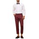 thumbnail image 2 of Pantalones de vestir de cuadros INSPIRE CHIC para hombre, corte ajustado, estilo houndstooth, recortados, 32 rojo, 2 of 5