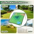 thumbnail image 5 of NOICOI 71"x71" Portable Golf Chipping Game Set, with Adjustable Golf Clubs,20 sticky balls - Golf Training Aid for Indoor/Outdoor Practice ,Easy Setup Family Gifts, 5 of 7