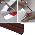 thumbnail image 4 of Burletes para puertas, sellos para puertas Aislamiento contra el polvo y el sonido Superglue Tapones para clima de puertas MFZFUKR CPB-US-XD321-3, 4 of 5