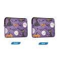 thumbnail image 7 of FORMRS 13-13.3 inch Laptop Sleeve Case Soft Carrying Quilted Computer Bag Cover, Halloween Black Cat, 7 of 7