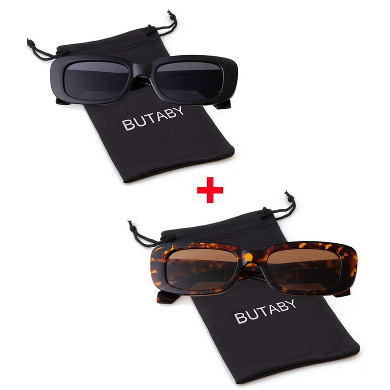 Butaby rectangle hot sale sunglasses