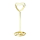 thumbnail image 2 of Soportes de número de mesa de 12 piezas Soportes de papel para tarjetas de metal Abrazaderas multiusos de papel de oficina para bodas, Dorado Kearding  HA8821-01B, 2 of 6