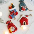 thumbnail image 2 of Resina 7cm-8cm Super Asequible Decorativo Mini Adornos Colgantes, D,11 Feliz Sencillez, 2 of 5