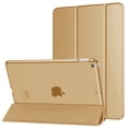thumbnail image 1 of Étui pour IPad Mini 3/2/1, Étui Mince Pliable avec Support pour IPad Mini 1 / Mini 2 / Mini 3, avec Réveil/sommeil Automatique, Multiples Angles de Vision Doré, 1 of 8