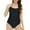 Black, variant on yievot Women's One Piece Tummy Control Swimsuit Athletic Bathing Suit Swimwear