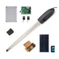 thumbnail image 1 of Automatic Gate Opener Kit Light Duty Single Gate Operator For Single Swing Up To 19 Feet OR 660 Pounds Gate Motor ,Long Lasting, 1 of 7