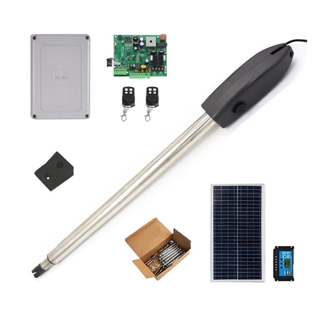 Automatic Gate Opener Kit Light Duty Single Gate Operator For Single Swing Up To 19 Feet OR 660 Pounds Gate Motor ,Long Lasting