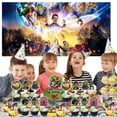 thumbnail image 5 of Goosebumps Party Decorations Paper Plates Tableware Banner Backdrop Balloons Birthday Decor Cake Topper Fans, 5 of 7