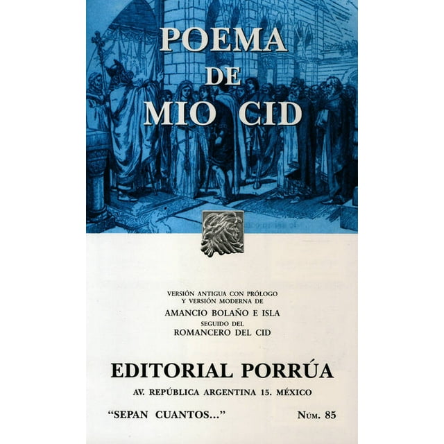 POEMA DE MIO CID PORRUA ANONIMO