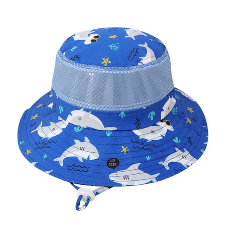 

nsendm Kids Hat And Glove Kids Adjustable Chin Strap Sun Protection Hats Summer Spring Sun Hat Running Clothes Boys A One Size