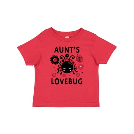 

Inktastic Valentine s Day Aunt s Lovebug Gift Baby Boy or Baby Girl T-Shirt