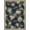 Blue, Pattern 3, variant on ODIKA Nautical Reef Coral Center Map Ocean Compass Border Vintage Turtle Flowing for Playroom, Bedroom, Reading Nook, Pet Friendly & Kids Safe Play